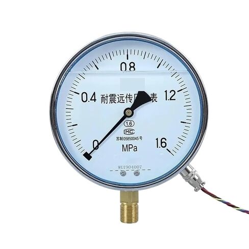 1pcs YNTZ-150 Shock-Resistant Remote Pressure Gauge Dial Diameter 150mm 0.4-4MPa Remote Pressure Gauge M20*1.5(1.6MPa) in Kuwait