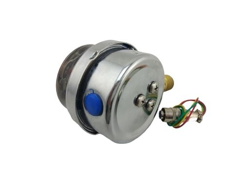 1pc YNXC-60 2.5" 0-40Mpa Shock-Proof Magnetic Help 60mm Oil Liquid Filled Electric Contact Pressure Gauge Manometer, Lower Mount in Kuwait