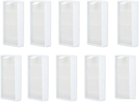 متوافق مع ILife، V5S V3 V3S V50 Pro V55 X5، متوافق مع ECOVACS، CR130 CEN540 CEN250 ML009 فلتر بديل للمكنسة الكهربائية (4 قطع) in Kuwait