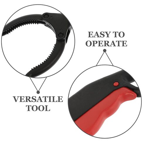 DOITOOL 11.6 Inch Trash Picker Grabber Tool, Portable Plastic Garbage Clamp Litter Pickup Tool, Lightweight Waste Picker for Sanitation and Outdoor Cleanup in Kuwait