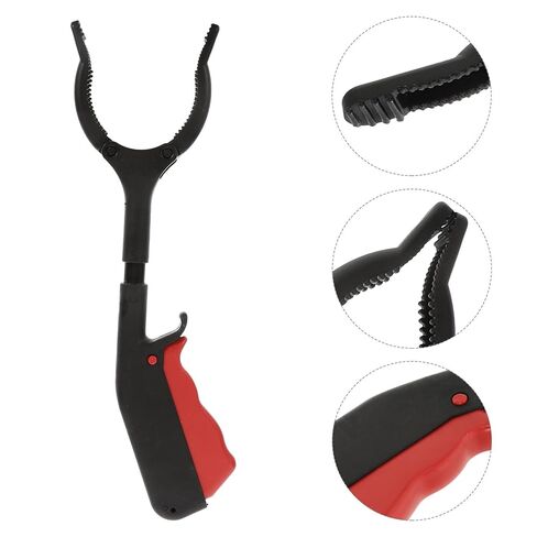 DOITOOL 11.6 Inch Trash Picker Grabber Tool, Portable Plastic Garbage Clamp Litter Pickup Tool, Lightweight Waste Picker for Sanitation and Outdoor Cleanup in Kuwait