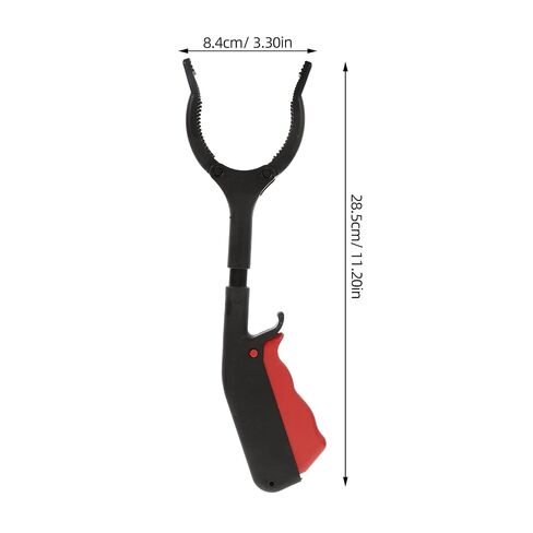 DOITOOL 11.6 Inch Trash Picker Grabber Tool, Portable Plastic Garbage Clamp Litter Pickup Tool, Lightweight Waste Picker for Sanitation and Outdoor Cleanup in Kuwait