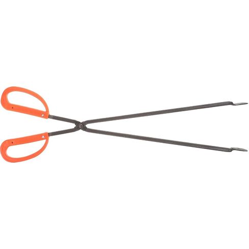 Operitacx Sanitation Worker Trash Grabber Tool with 50cm Long Red Plastic Flat Head, Heavy Duty Outdoor Litter Picker for Garden and Waste Paper Collection in Saudi Arabia