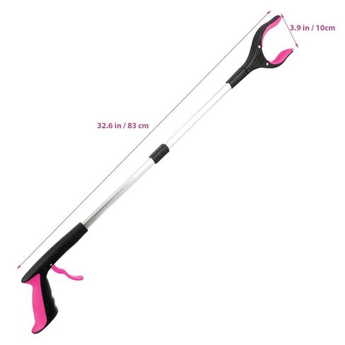Foldable Trash Picker Grabber Tool with Portable Design, Lightweight Garbage Grabber for Waste Collection, Reaching Aid for Home and Outdoor Cleanup, Purple in Kuwait