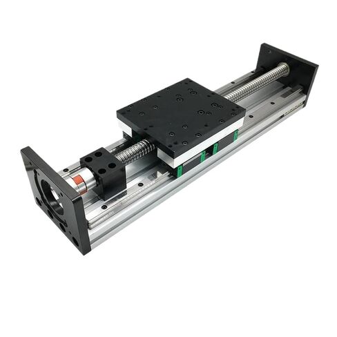 1PCS 150mm Double Linear Guide Heavy Duty Ballscrew Sliding Table SFU1605/2005/2010 X Y Z Axis Stage Actuator 4 HGR15(for Nema23,700mm,SFU2010) in Kuwait