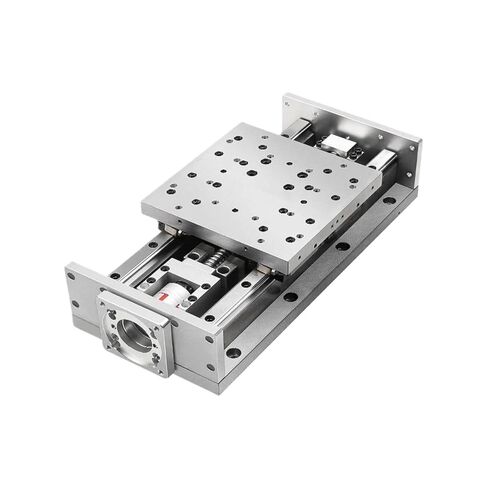 1PC 150MM Heavy Duty Steel Plate Slide Table Module Ballscrew SFS1605/1610/1620 Stroke 100~1000mm 4 Slider XY Axis CNC(60 Motor,600mm Stroke,SFS1605) in Kuwait