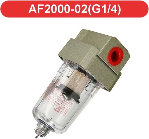 AF2000-02 1/4 مضخة هواء ضاغط مرشح هوائي فاصل عالمي مضغوط 1 قطعة in Kuwait