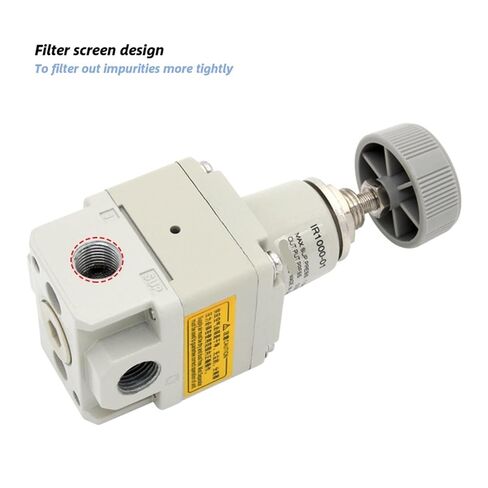 IR2000-02 IR2010-02 IR2020-02 IR2020-02BG Air Pressure Reducer Regulating Valve 1Pcs(IR2010-02BG) in Kuwait