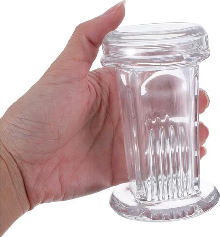 iplusmile 2pcs Lab Glass Staining Jar with Glass Lid Vertical Slide Staining Tank for 5 and 9 Microscope Slides Laboratory Glassware in Kuwait
