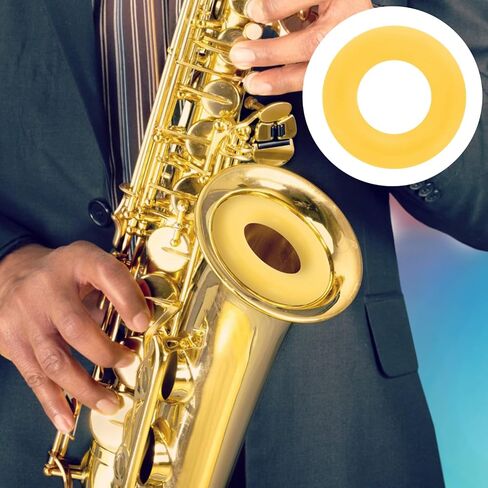 SUPVOX Tenor Saxophone Mute Silicone Sound Dampener Practical Sax Accessory for Noise Reduction and Tone Control 3.34X3.34X0.51In in Kuwait