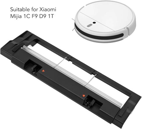 Main Brush Cover Replacement for Xiaomi Mijia 1C 1T for Dreame F9 D9 | Durable ABS Material, Perfect Fit For Robot Vacuum, Protects Main Brush, Easy To Install, Suitable For Home Cleaning in Kuwait