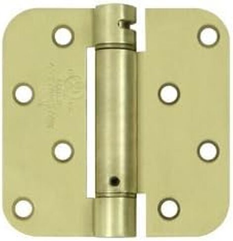 Deltana DSH4R54BM مفصلات زنبركية أحادية الحركة مقاس 4 بوصة × 4 بوصة × 5/8 بوصة من شركة Top Notch Distributors, Inc. (تحسين المنزل) in Kuwait