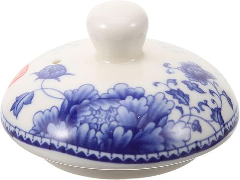 Alipis Ceramic Tea Pot Lid Replacement Cover 2.95 Inch Teapot Lid Ceramic Top for Tea Kettle Replacement Easy to Use Leak-Resistant Ideal for Home Party Camping in Kuwait