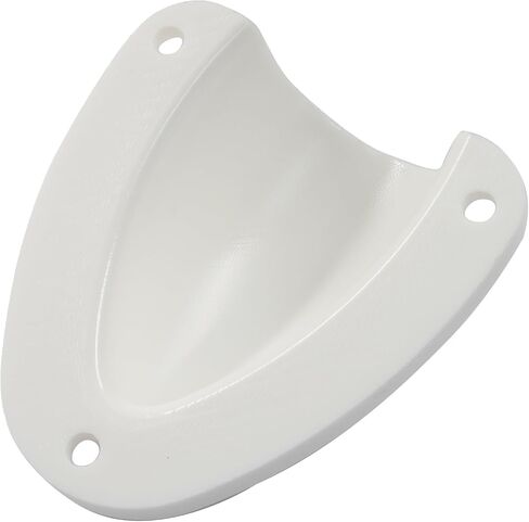 BokWin Nylon Marine Wire Cable Vent Cover, 2-1/4 Inch Clamshell Vent for Boat,Smooth Edge and Screws, for Boats, RVs and Outdoor Applications in Kuwait