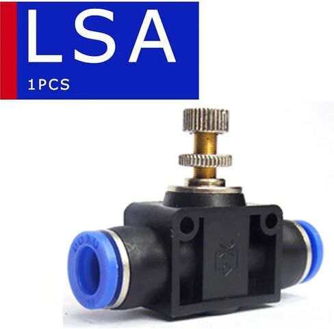 LSA تركيبات تعمل بالهواء المضغوط مفاصل توصيل الانابيب أنبوب خرطوم هواء تركيب سريع الإصدار 4 6 8 مللي متر 10 مللي متر 12 مللي متر 16 مللي متر 1 قطعة (استخدام خرطوم 12 مللي متر) in Kuwait