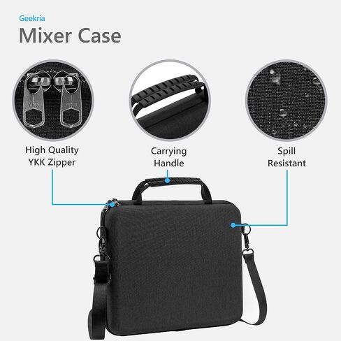 Geekria Audio Interface Carrying Case, Compatible with Novation Launch Control XL 3, EVA Hard Shell Portable Travel Bag (Dark Gray) in Saudi Arabia