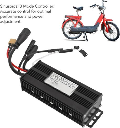 وحدة تحكم RiToEasysports Ebikes، وحدة تحكم في سرعة الدراجة 30 أمبير، وضع Sinewave 3 مع هيكل من سبائك الألومنيوم، تبديد جيد للحرارة لمحرك 24 فولت 36 فولت 48 فولت in Kuwait