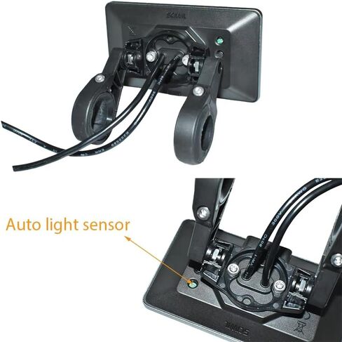 بروتوكول عرض LCD للدراجة الإلكترونية 2 فقط، 5 Pin 24V 36V 48V 60V كمبيوتر ركوب الدراجات، متوافق مع NFC، شاشة في الوقت الحقيقي، ABS أفقي، غير عالمي - تحقق من وحدة التحكم in Kuwait