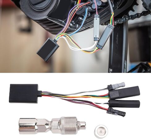 aqxreight SpeedBox 3.0 Electric Bike,USB Speed Booster for Performance Line Cargo Motors with ABS Material Handlebar Installation in Kuwait