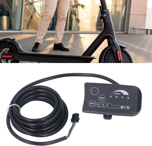 لوحة عرض Ymiko 3 Hyper S810 LED للدراجات الكهربائية | متوافق مع 36 فولت و48 فولت | القوة الذكية | وظيفة ذاكرة التروس | ومتين | 22.2 ملم المقود in Kuwait