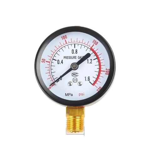 1pcs Y60 0-1.6Mpa 0-230PSI Pool Filter Water Pressure Manometre Pression Pressure Gauge Meter Manometer Pool Gauge(7) in Saudi Arabia