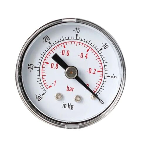 1pcs Comapct Vacuum Gauge Vacuum Pressure Gauge Manometer 1/8 BSPT Vacuum Gauge Meter in Kuwait