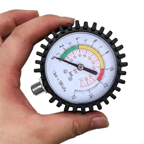 1 قطعة مقياس ضغط الإطارات الرقمي شاشة الكريستال السائل 0-250psi مقياس الضغط in Kuwait