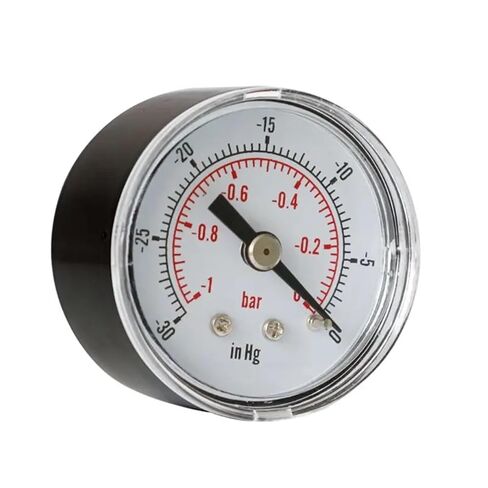 1pcs Comapct Vacuum Gauge Vacuum Pressure Gauge Manometer 1/8 BSPT Vacuum Gauge Meter in Kuwait