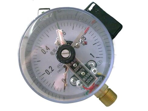 1pc YXC150 6" 150mm Electric Contact Pressure Gauge Manometer, Bottom Thread(0-40Mpa) in Saudi Arabia