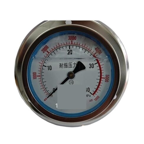 1pcs YN100ZT Axial Seismic Pressure Gauge Water Pressure Seismic Oil Pressure Hydraulic Station 1.6/25/40mpa(13) in Kuwait