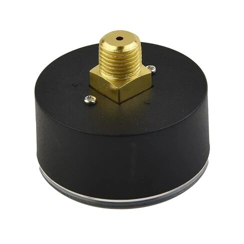 1 قطعة ضاغط الهواء هوائي مقياس ضغط السوائل الهيدروليكية 0-180PSI 0-12Bar 1/4 ''مقياس الضغط الموضوع 50 مللي متر in Kuwait