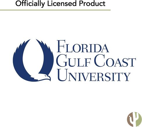 Desert Cactus Florida Gulf Coast University Sticker FGCU Eagles Vinyl Decals Laptop Water Bottle Car Scrapbook T2 (Type 2-Surfing) in Kuwait