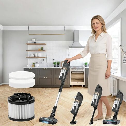 فلتر I Clean متوافق مع المكانس الكهربائية اللاسلكية LEVOIT LVAC-200 LVAC-300 LVAC-200 MAX in Kuwait