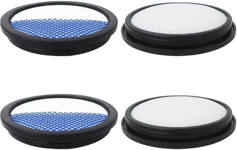 عبوة جديدة من 6 مرشحات بديلة لفلتر Rapidclean Pro المتوافق مع Eureka Model NEC180 NEC280TL NEC380 NEC480 NEC185 NEC186 NEC190 مكنسة كهربائية - سفينة أمريكية in Kuwait