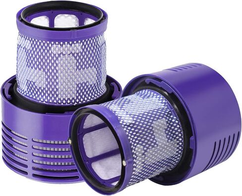 قطعتان من قطع غيار فلتر المكنسة الكهربائية V10 المتوافقة مع سلسلة Dyson V10 Cyclone، V10 Animal، V10 ابسولوت، V10 Total Clean، SV12، الجزء رقم 969082-01 in Kuwait