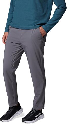 Columbia Womens All Seasons Slim Pull-On Pant, City Grey, Large in Kuwait