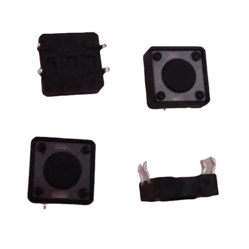 10 قطعة سطح بلاستيكي مفتاح اللمس الخفيف 12*12*4.3 مللي متر المستوردة الربيع النحاس القدم MicroButton in Kuwait