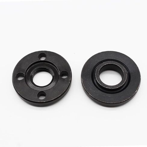 2 Set Angle Grinder Flange Nut Kit 5/8-11 Thread | 2 Set angle grinder flange nuts. 5/8 lock nut. 1.61" outer diameter. Metal. Outer lock nut and inner flange. in Kuwait
