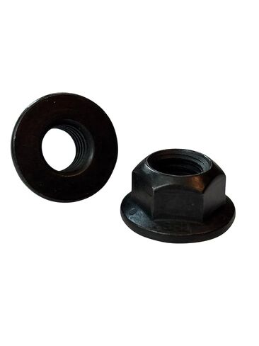 (100 Pieces) 3/8"-16 Grade 8 Hex Flange Prevailing Torque Top Lock Nuts Zinc Phos &Oil in Kuwait
