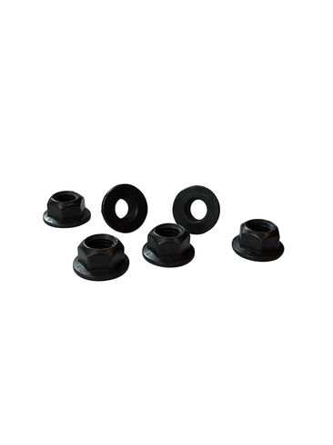 (100 Pieces) 3/8"-16 Grade 8 Hex Flange Prevailing Torque Top Lock Nuts Zinc Phos &Oil in Kuwait