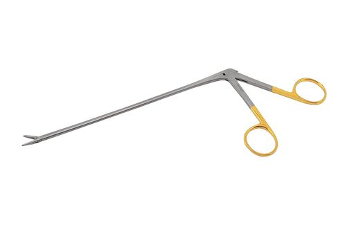 Cynamed Premium German Hartman Alligator Micro Forceps Serrated Gold Rings ENT Instruments Ear Wax Foreign Object Removal in Saudi Arabia