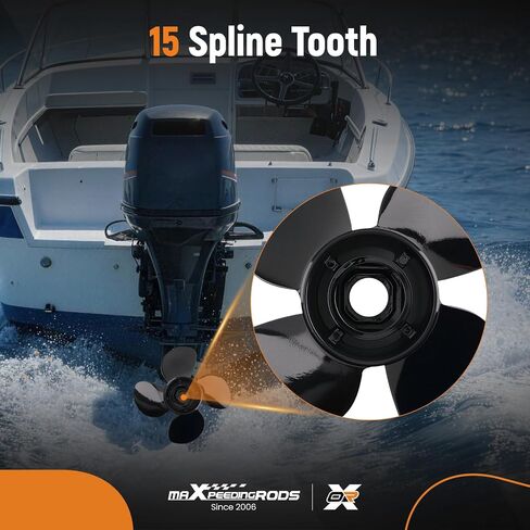 maXpeedingrods 14 X 21 Parts No# 48-8M0084496 Aluminum Boat Propeller for Mercury Outboard Engines 135-300HP & Mercruiser Alpha One/Bravo One 15 Spline Tooth 4 Blades, RH in Saudi Arabia