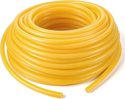 SHENLIU 100FT 3/8" OD 1/4" ID Natural Latex Rubber Tubing Surgical Tube for Home, Hospital, Laboratory in Kuwait