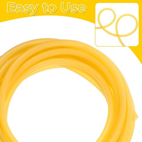 SHENLIU 100FT 3/8" OD 1/4" ID Natural Latex Rubber Tubing Surgical Tube for Home, Hospital, Laboratory in Kuwait