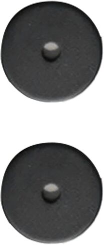 Dan&Dre Sliding Barn Door Handle 4.8mm Thick Carbon Steel Double Sided Push Pull Handle with Precise Cut Split Assembly for Barn Door Use (Round) in Kuwait