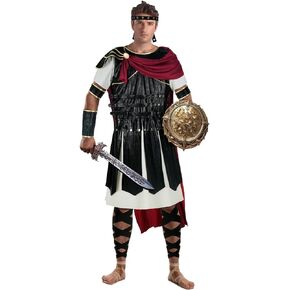 Men's Adult Roman Gladiator Warrior costume Spartan outfits Halloween Soldier Armor Set