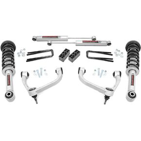 Rough Country 3" Suspension Lift Kit w/N3 Struts for 2009-2013 F-150 4WD - 54431