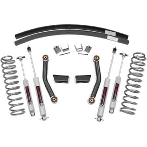 Rough Country 3" Lift Kit for 1984-2001 Jeep Cherokee XJ 2WD/4WD - 670XN2