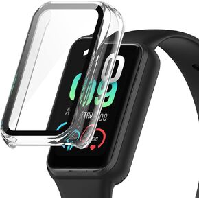 Screen Protector Compatible with Amazfit Band 7 Cases Smartwatch Accessories TenCloud Covers Scratched Resistant Full Protective Cover Screen Protectors for Amazfit Band 7 (Clear)