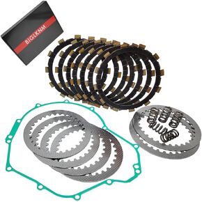 BIGLKNM Clutch Kit Friction Plates & Heavy Duty Springs Gasket for Kawasaki Versys 650 KLE650 2007-2020 Ninja 650 650R EX650 2006-2016 Vulcan S 650 EN650 2015-2020